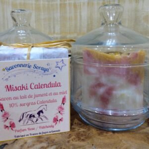 Savon au lait de jument et calendula :  Chibikko Calendula