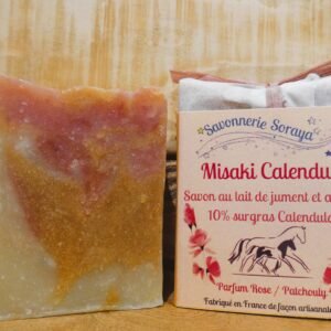 Savon au lait de jument et calendula : Chibikko Calendula