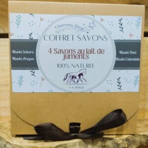 Coffret 4 savons : Lait de Jument