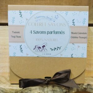 Coffret 4 savons parfumés