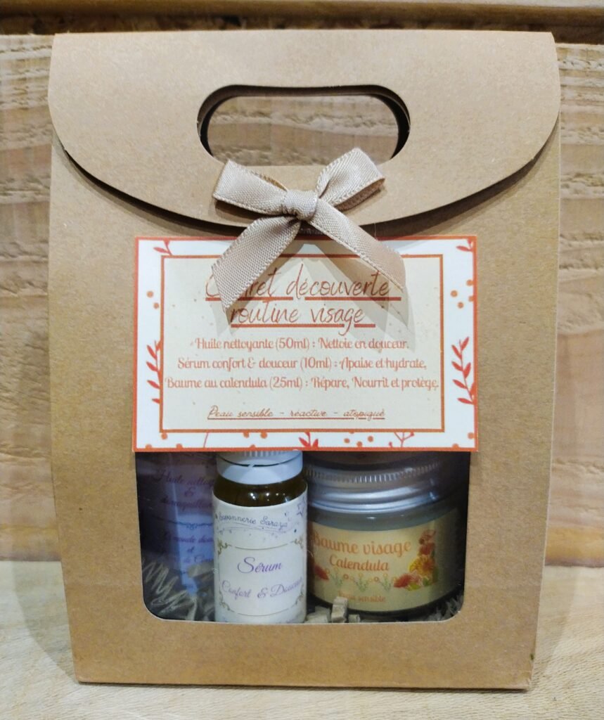 Coffret découverte routine visage peau sensible
